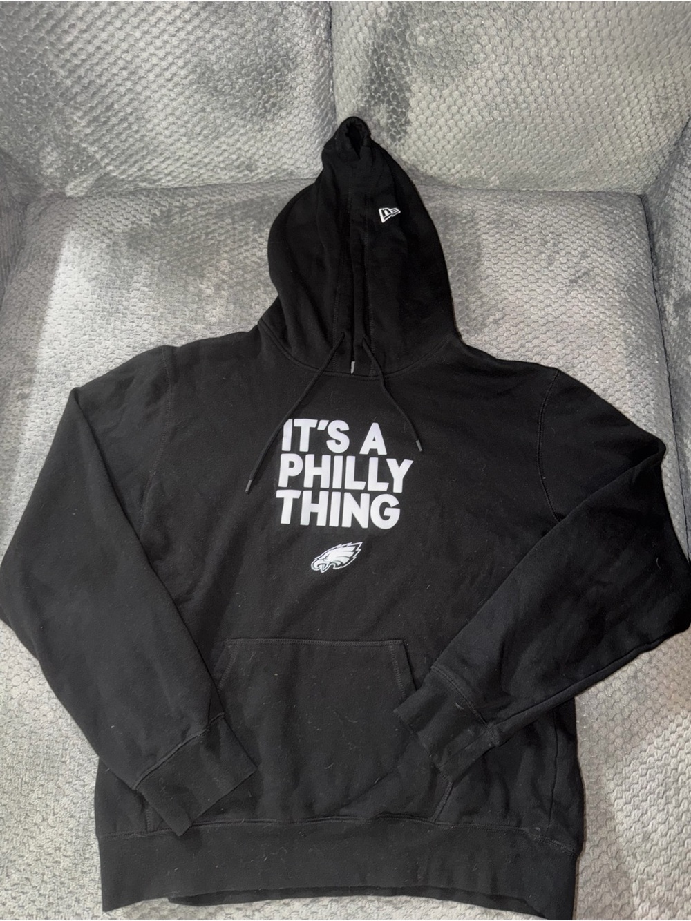 Philadelphia Eagles Black Hoodie new Era - It's A Philly Thing